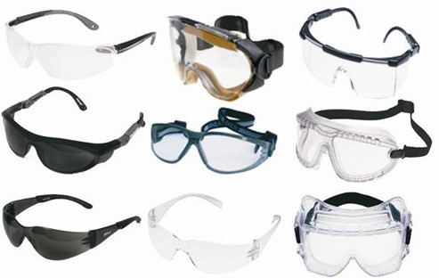 lentes, goggles, gafas y caretas de seguridad