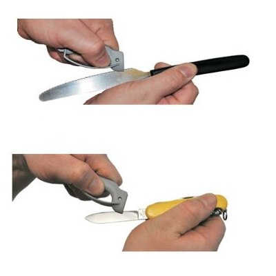 Como afilar un cuchillo con un afilador