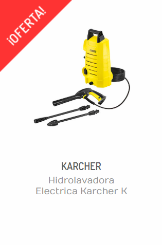 HIDROLAVADORA ELECTRICA KARCHER K 2.050 USO DOMÉSTICO