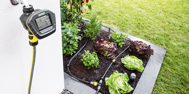 Sistema de riego automatizado para jardines y huertos de pequeño y gran tamaño