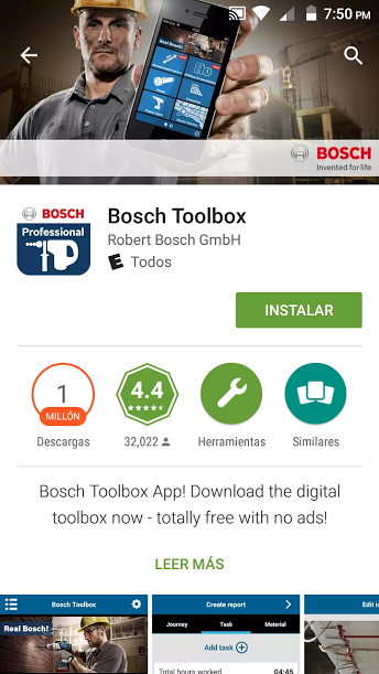 App Bosch Box Tool
