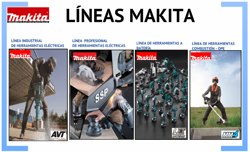 Herramientas Makita - Marca líder en equipos para profesionales