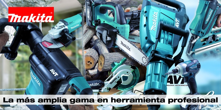 Las distintas líneas de herramientas Makita y su tecnología