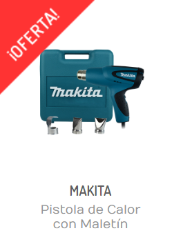 PISTOLA DE CALOR CON MALETÍN MAKITA HG5012K