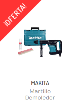 MARTILLO DEMOLEDOR MAKITA 120V MOD. HM0870C 1100W 5KG