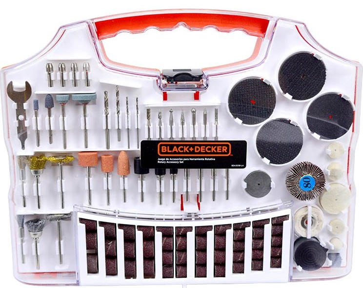 Set para Mototool Black & Decker BDA3038-LA de 93 Pzas