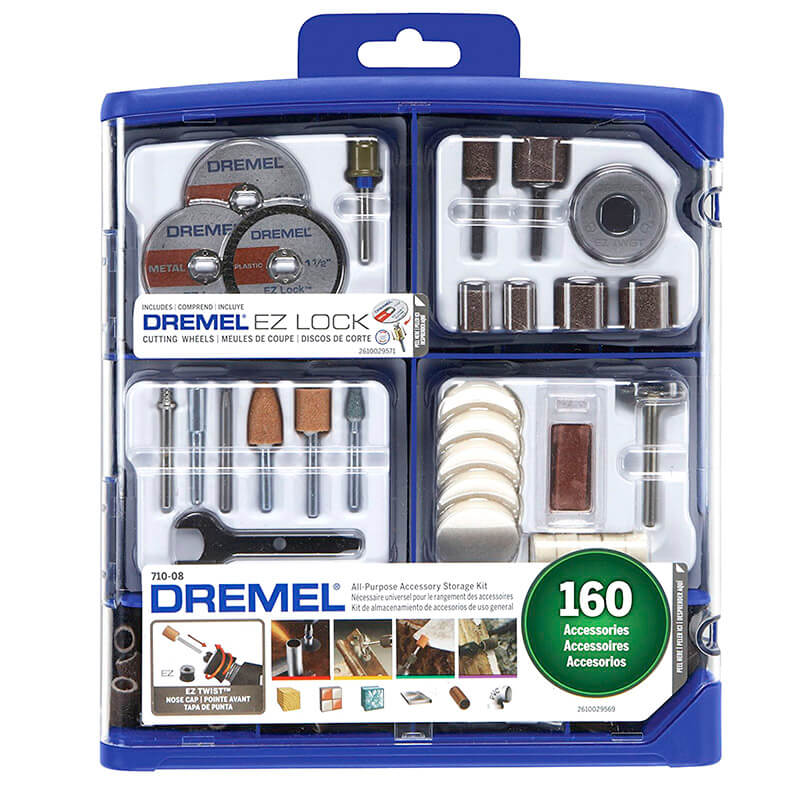 Kit De 160 Accesorios para Mototool Dremel 710-RW2