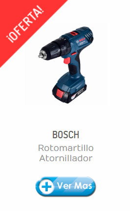 HERRAMIENTAS BOSCH INALÁMBRICAS - ROTOMARTILLO ATORNILLADOR BOSCH GSB 180-LI DE 18V INALÁMBRICO