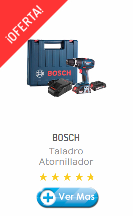 HERRAMIENTAS BOSCH INALÁMBRICAS - TALADRO ATORNILLADOR INALÁMBRICO BOSCH GSB 18V-LI