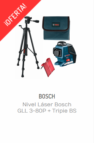 herramientas bosch- nivel láser