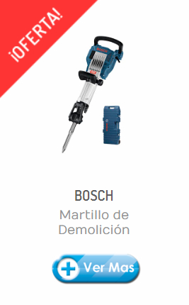 HERRAMIENTAS BOSCH HEAVY DUTY- MARTILLO DE DEMOLICIÓN BOSCH GSH 16-28