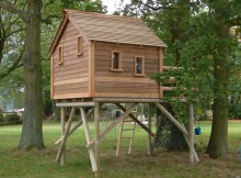 Pasos para construir una casita de madera infantil