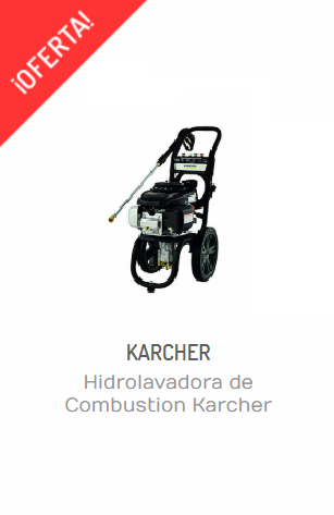 hidrolavadora karcher a gasolina