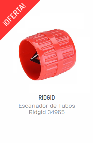 Herramientas ridgid- escariador de tubos