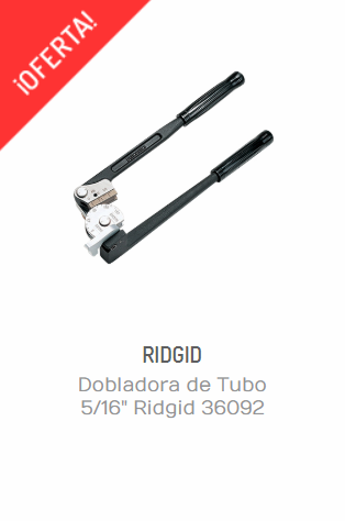 Herramientas ridgid-dobladora de tubos