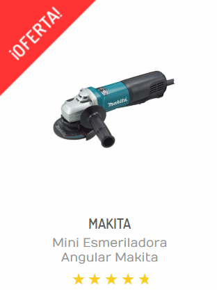 MINI ESMERILADORA ANGULAR MAKITA 9564PC DE 4 1/2