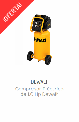 COMPRESOR ELÉCTRICO DE 1.6 HP DEWALT D55168