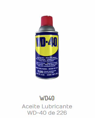 ACEITE LUBRICANTE WD-40 DE 226 GRAMOS MULTIUSOS