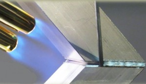 soldar aluminio con soplete
