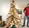 Cómo hacer un árbol de navidad casero con cosas recicladas2018