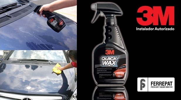 Cómo usar la Cera Limpiadora Rápida para autos 3M en Spray
