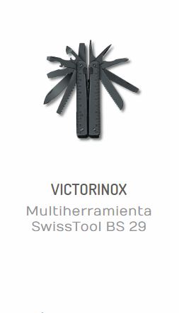 MULTIHERRAMIENTA SWISSTOOL BS 29 FUNCIONES VICTORINOX-regalar herramientas