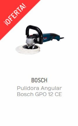 PULIDORA ANGULAR BOSCH GPO 12 CE DE 7