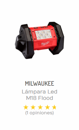 lampara led milwaukee