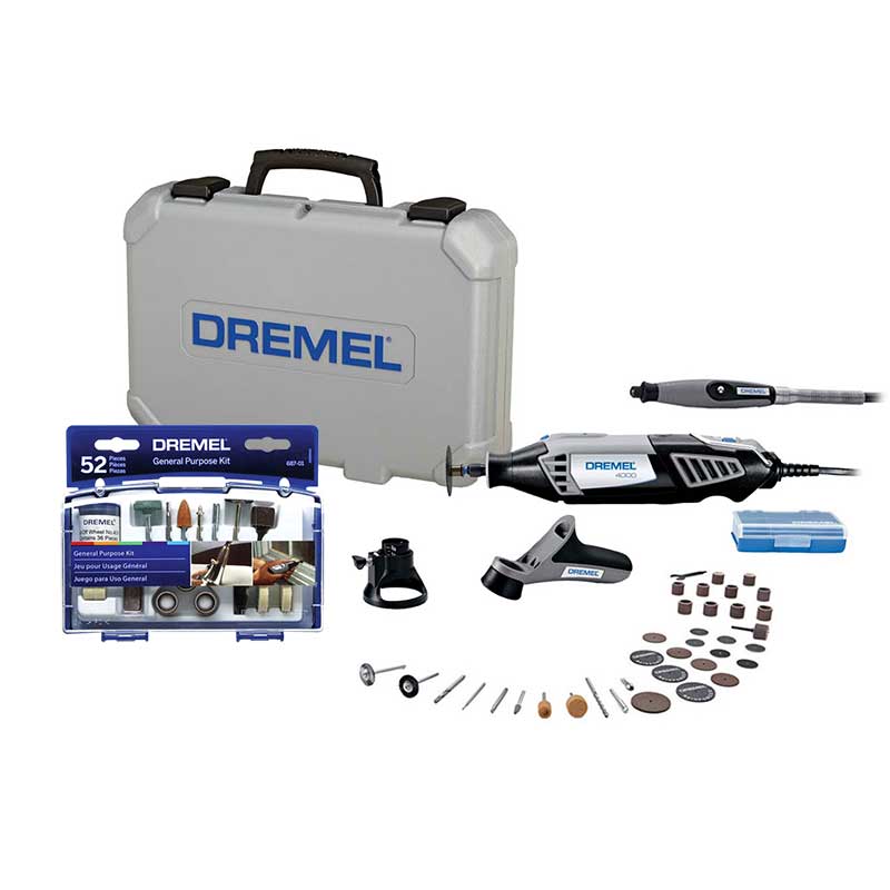 Kit herramienta rotativa dremel 300pa + grabador