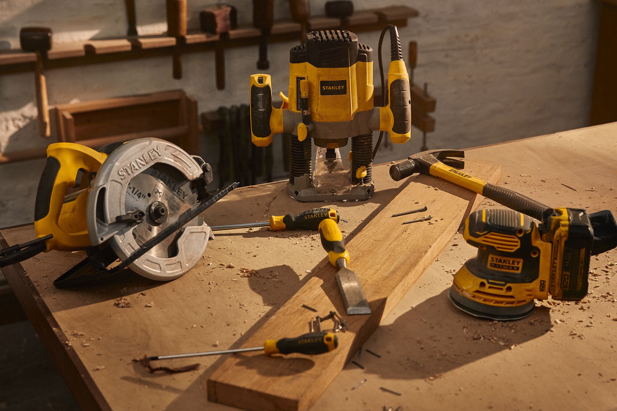 herramientas standley para trabajar la madera