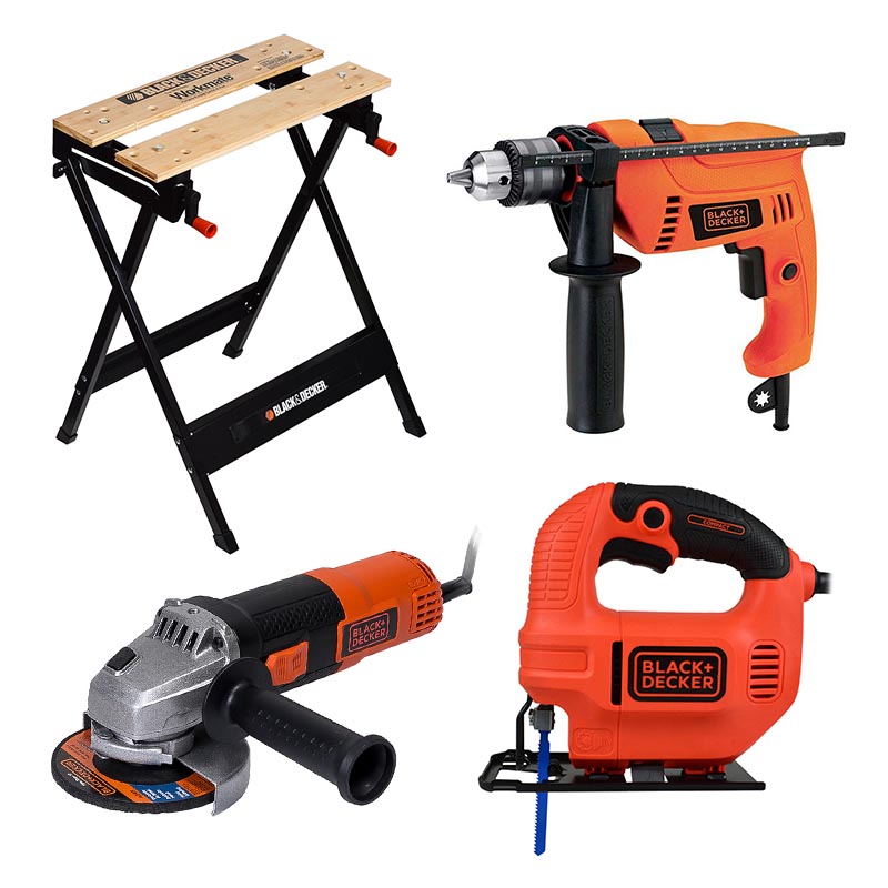 Kit Black and Decker. Herramientas profesionales para madera