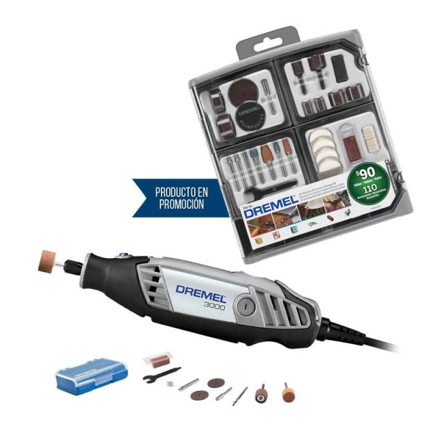 dremel 3000 con accesorios