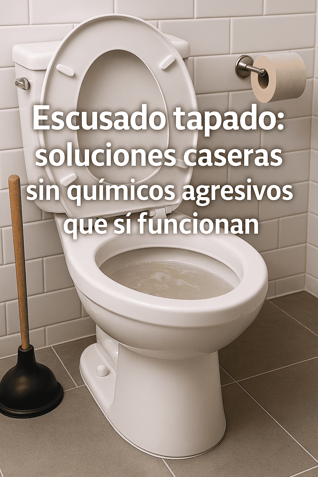 escusado destapado