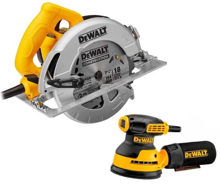 maquinas de carpintería marca Dewalt
